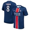 Virallinen Fanipaita Paris Saint-Germain Fabian Ruiz 8 Kotipelipaita 2024-25 - Miesten